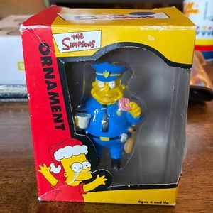 2003 The Simpson’s Chief Clarence “ Clancy “ Wiggum Ornament